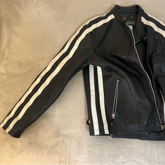 Vintage leather jacket - Picture 7 of 9